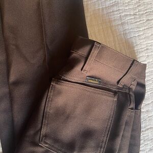 Wrangler Dark Brown Trousers (Cowboy Jeans)